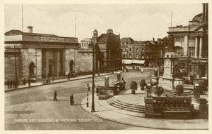 Ferens Kunstgalerie, Victoria Square, Hull von English Photographer