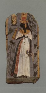 Figur von Aahmes-nefert-ari, Mutter von Amen-hetep I (Foto) von English Photographer