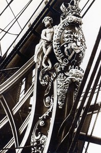 Galionsfigur der HMS Victory von English Photographer