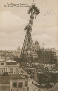 Flip-Flap vom Stadion, The Great White City, London von English Photographer