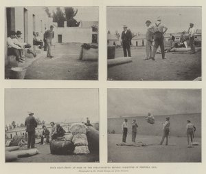 Vier Schnappschüsse von einigen Mitgliedern des Reformkomitees von Johannesburg im Gefängnis von Pretoria von English Photographer