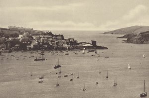Fowey, Batterie und Polruan-Turm von English Photographer