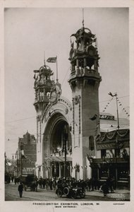 Franco-Britische Ausstellung, Haupteingang von English Photographer