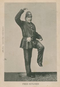 Fred Kitchen, tanzender Polizist von English Photographer