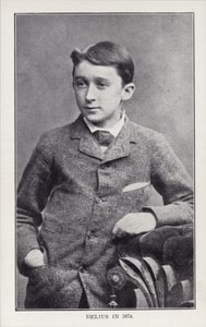 Frederick Delius im Jahr 1874 von English Photographer