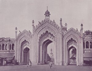 Tor Husainabad Bazaar, Lucknow von English Photographer