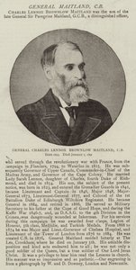 General Charles Lennox Brownlow Maitland, CB von English Photographer