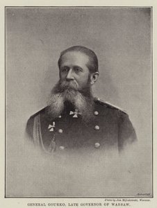 General Gourko, ehemaliger Gouverneur von Warschau von English Photographer