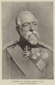 General Sir Daniel Lysons, GCB von English Photographer
