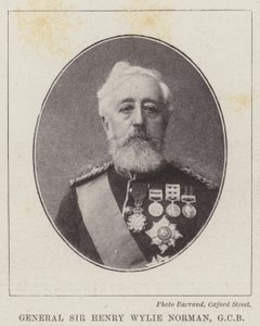 General Sir Henry Wylie Norman, GCB von English Photographer