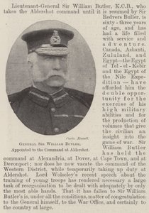 General Sir William Butler, zum Kommandeur in Aldershot ernannt von English Photographer