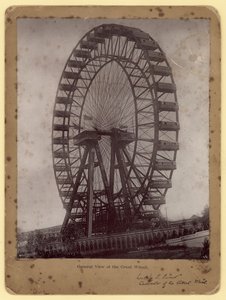 Allgemeine Ansicht des Großen Rades, Earls Court, London