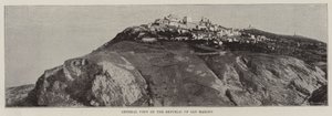 Gesamtansicht der Republik San Marino von English Photographer