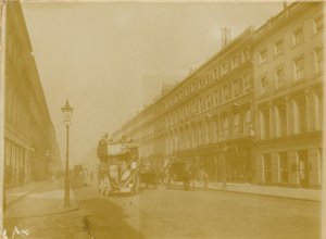 Gesamtansicht der Baker Street von English Photographer