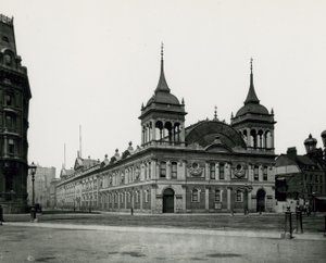 Gesamtansicht des Royal Aquarium von English Photographer