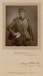 George Alexander, Schauspieler von English Photographer