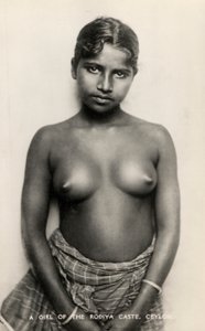 Mädchen der Rodiya-Kaste in Sri Lanka von English Photographer