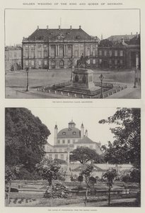 Goldene Hochzeit des Königs und der Königin von Dänemark von English Photographer