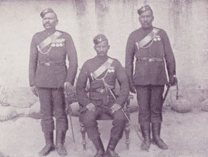 Gurkha-Offiziere von English Photographer