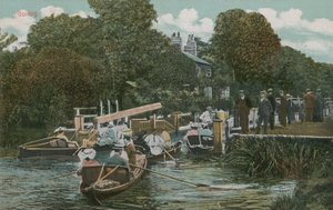 Goring - Bootfahren auf dem Fluss von English Photographer