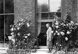 Gulielma Lister in ihrem Haus, Sycamore House, Leytonstone, ca. 1930