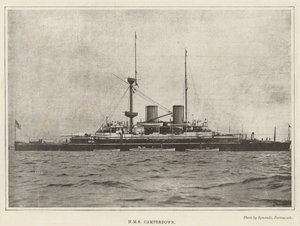 HMS Camperdown von English Photographer