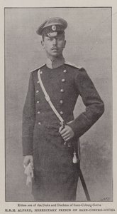 HRH Alfred, Erbprinz von Sachsen-Coburg-Gotha von English Photographer