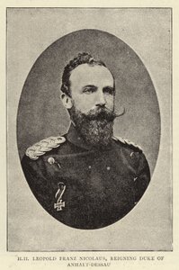 H. H. Leopold Franz Nicolaus, regierender Herzog von Anhalt-Dessau von English Photographer