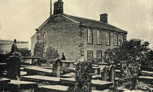 Haworth Pfarrhaus, Zuhause der Familie Brontë von English Photographer