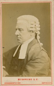 Henry Hawkins QC, 1. Baron Brampton von English Photographer