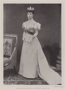 Ihre Majestät Alexandra, Königin von Großbritannien und Irland und Kaiserin von Indien von English Photographer