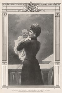 Ihre Majestät Königin Alexandra und Prinz Henry von Cornwall und York