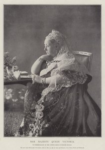 Ihre Majestät Königin Victoria von English Photographer