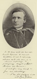 Seine Eminenz Kardinal Gibbons, Kardinalerzbischof von Baltimore von English Photographer