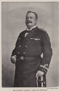 Seine Majestät Carlos I., König von Portugal von English Photographer