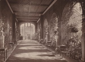 Holland House, London: Wintergarten vom Ballsaal aus von English Photographer