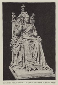 Hong-Kong Jubiläumsdenkmalstatue der Königin, von Signor Raggi von English Photographer