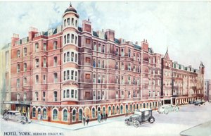 Hotel York, Berners Street, W1 von English Photographer