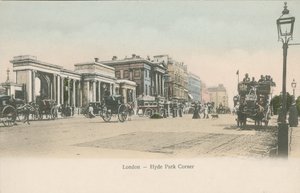 Hyde Park Corner, London von English Photographer