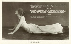 Ideal Physical Culture, Übung Nr. 17, für schwache Wirbelsäulen von English Photographer