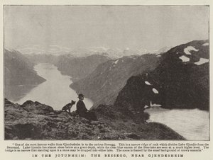 Im Jotunheim, der Bessegg, in der Nähe von Gjendesheim von English Photographer
