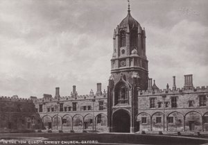 Im Tom Quadrangle Christ Church, Oxford von English Photographer