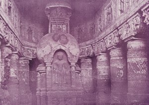 Innenraum, Ajunta-Höhlen von English Photographer