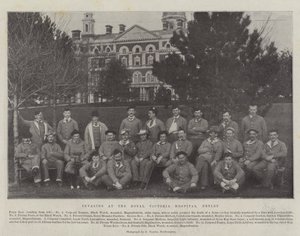 Invaliden im Royal Victoria Hospital, Netley von English Photographer
