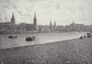 Inverness, vom Fluss von English Photographer