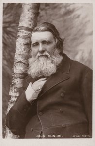 John Ruskin (1819-1900), englischer Schriftsteller, Kunstkritiker, Künstler und Sozialdenker von English Photographer