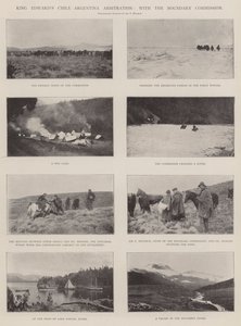 König Edwards Chile-Argentinien-Schiedsverfahren, mit der Grenzkommission