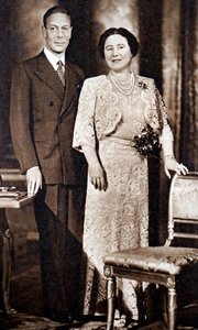 König George VI. und Elizabeth, die Königinmutter von English Photographer