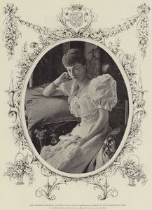 Lady Margaret Grosvenor, Tochter des Herzogs von Westminster, verheiratet mit Prinz Adolphus von Teck