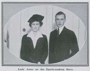 Lady Nancy Astor am epochalen Morgen von English Photographer